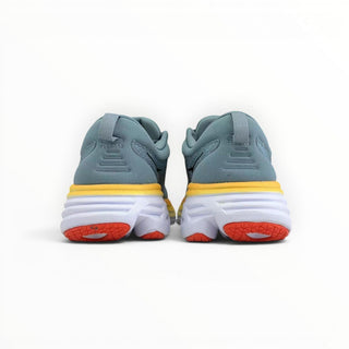 Hoka Bondi 8 women's shoe in Goblin Blue/Mountain Spring – product view 4