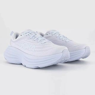 HOKA BONDI 8 WOMEN'S RUNNING SHOES (White) - SS23